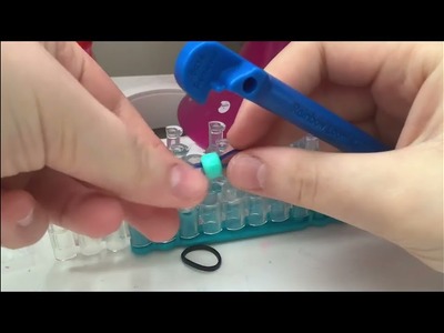 How to make beaded rainbow loom bracelet (Easy)