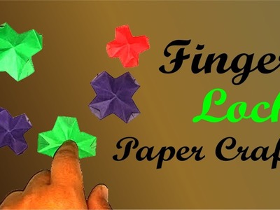 How To Make DIY Origami FINGER TRAP [Origami Fidget Toy]