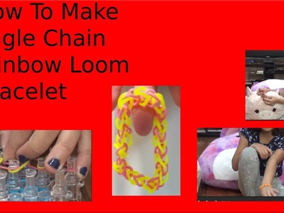 How To Make Rainbow loom Band | Bracelet For Kids
