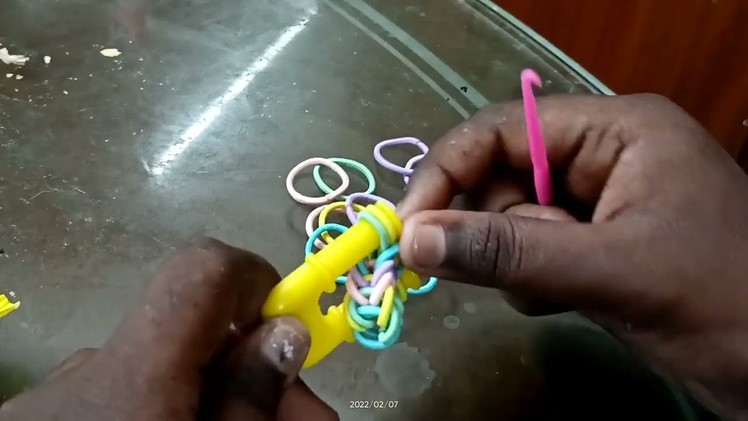 Loom Band I How to make wrist Band I Lathisha's Talents