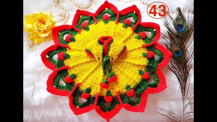 Maha Shivratri Special Winter Crochet dress Laddu Gopal | Bal Gopal Dress | Kanhaji Crochet Dress