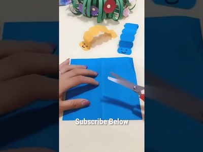 Paper Craft Worm Racers - Step by Step Craft Video to make these worms that really move