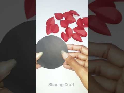 Paper Flower Making Ideas | New Design Paper Flower | Amazing Paper Craft Ideas #shorts #viral