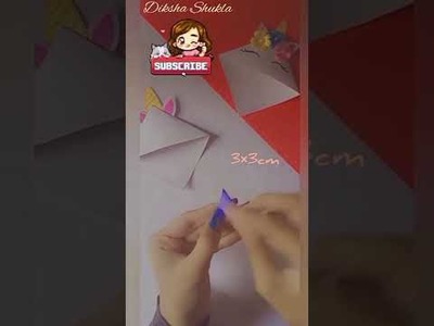 #shorts #DikshaShukla Cute Unicorn Bookmark || Bookmark idea || Paper Craft