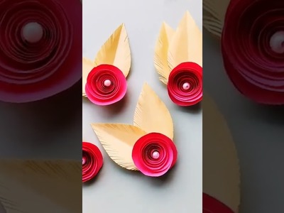 #shorts How to make paper flower ???? | Easy paper flower | diy paper flower #paper #papercrafts  #diy