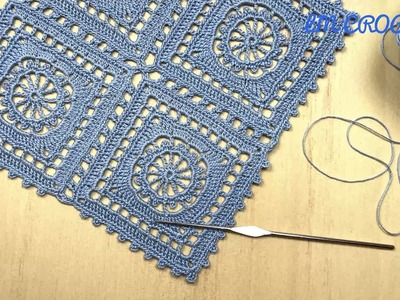 Super Easy Crochet Square Pattern