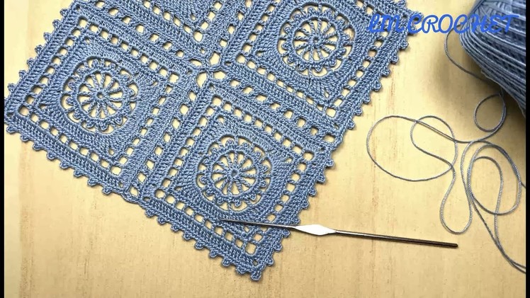 Super Easy Crochet Square Pattern