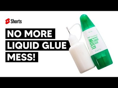 The Best Liquid Glue Tip for Paper Crafting #shorts￼
