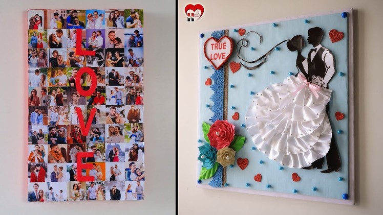 True love - couple photo frame - wall decor #diy #crafts #decor #girls #photoframe