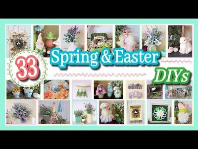 ????Unique Spring and Easter DIYs For Your Home Decor