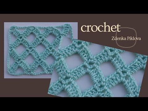 Vzor #18,tutorial, diy, crochet