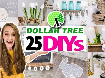 25 HIGH-END Spring DIYs! ???? EASY Dollar Tree ideas for Easter 2022!