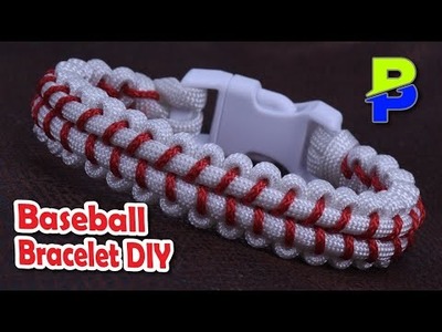 A Baseball or Softball Bracelet DIY  - BoredParacord.com