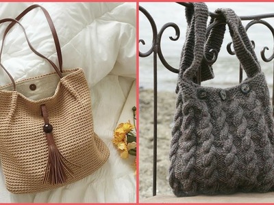 Amazing and stylish Crochet Bags designs and ideas 2022 || Handmade Crochet Bags