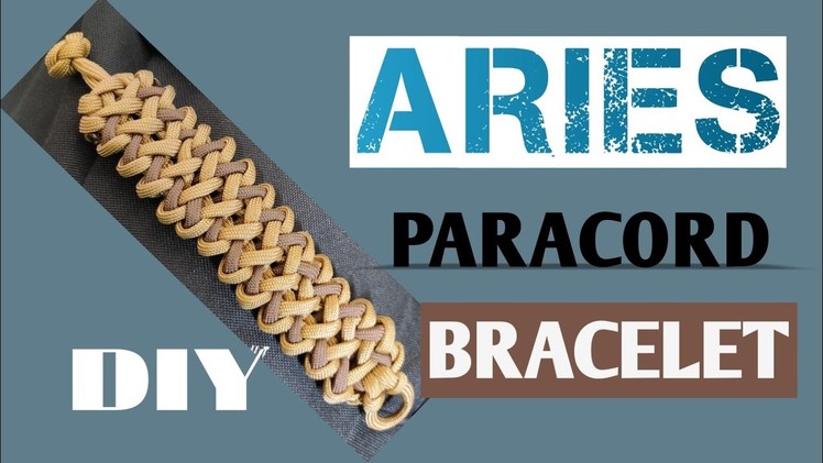 ARIES PARACORD BRACELET TAGALOG TUTORIAL | No Buckle