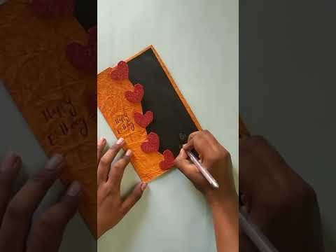 | beautiful handmade greeting card | Easy and simple | birthday wishes card