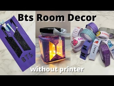 BTS Roomdecor without printer ????. Bts diy