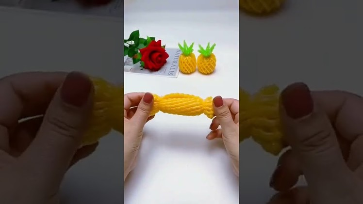 Craft idea making fruit from sponge #craft #idea #making #sponge