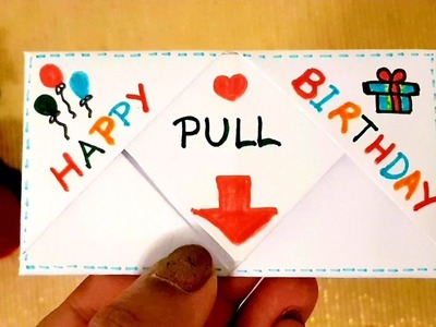 DIY birthday gift idea.Simple and easy cute birthday gift idea.Surprise message card for birthday