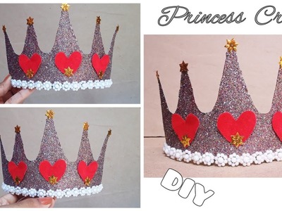 DIY Cardboard Paper Crown | Handmade Birthday Crown | Easy Handmade Birthday Gifts Ideas