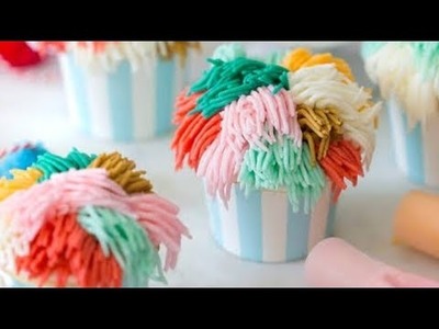 DIY Cute Cupcake।how to make cupcakes out of wool।Room Decor Ideas।#Ytshort।Short।????#NehaRudraksh।