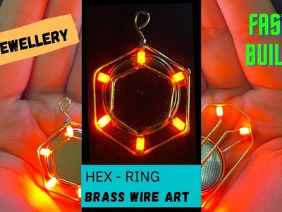 DIY ???????? LED Jewellery! ???????? #shorts #diy #hack #led #homemade #art #craft