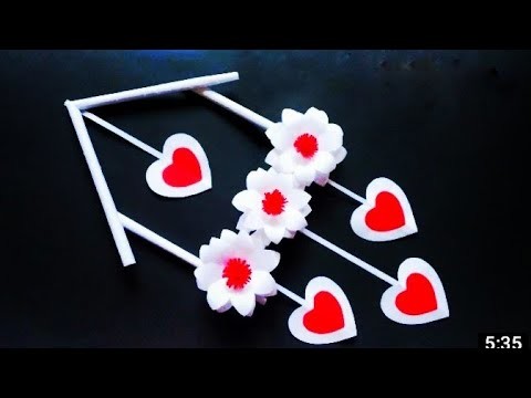 Dog paper Craft :: easy wall hanging decorations. diy room decoration idea