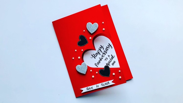 Easy and Beautiful Card For Anniversary @Art & Craft By Tulsi
