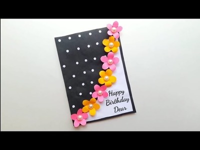 Easy Handmade Birthday Card Ideas • how to make birthday card for friend •  birthday card handmade