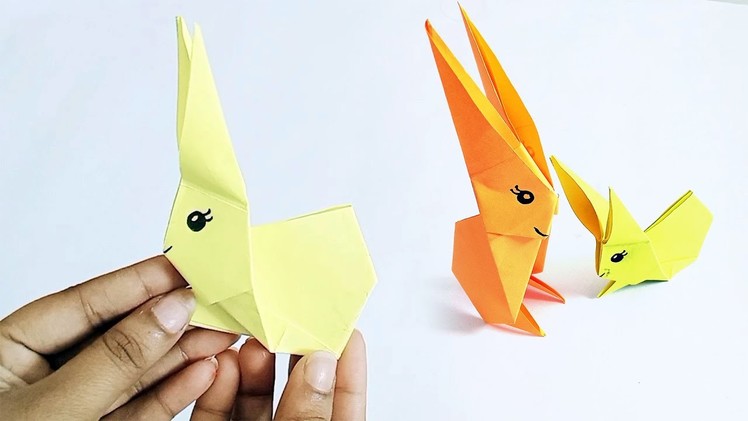 Easy Origami Rabbit - How to Make Rabbit Step by Step | Paper Crafts | Paper RABBIT DIY