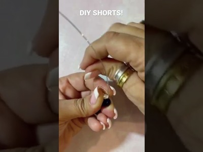 Fun DIY #shorts Video! Subscribe for full length DIY jewelry Making tutorials. Wire Wrapping