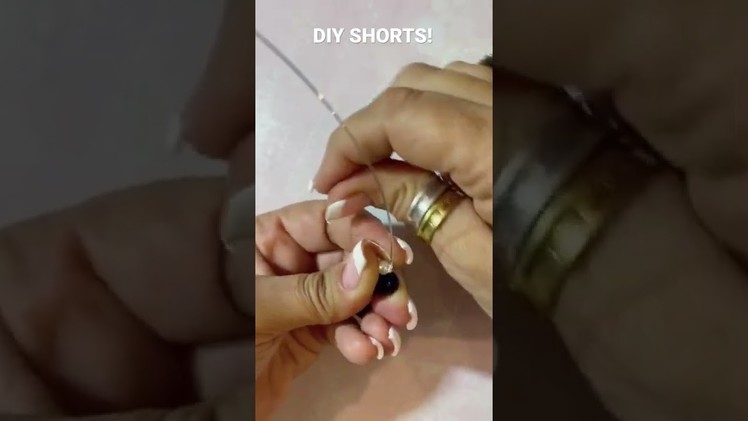 Fun DIY #shorts Video! Subscribe for full length DIY jewelry Making tutorials. Wire Wrapping