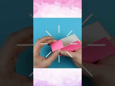 How to make paper gift box #Shorts