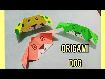 Make Dog With Origami Sheets | 5 Minutes Craft | Mitansh and mumma