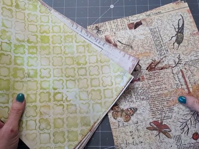 Making an envelope flip (by request), craft with me
