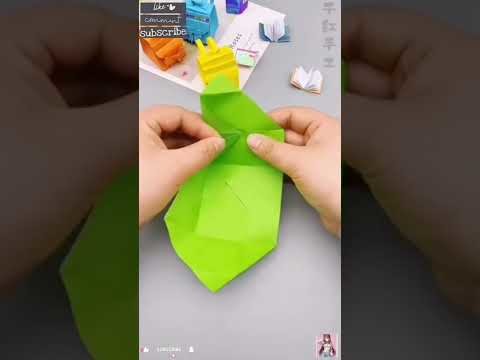 Mini paper bag | paprr origami #craft #papercraft #origami #paperbag #diy #trending