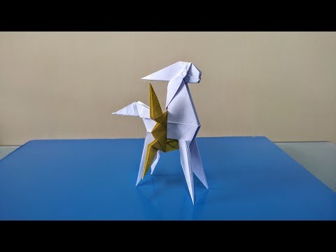 Origami Pokemon Arceus Easy | How To Make A Paper Pokemon Arceus Easy | Origami Instructions