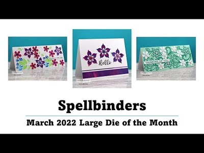 Spellbinders | March 2022 Large Die of the Month