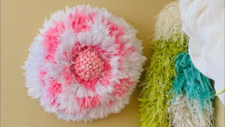 Tissue Paper Flower | #Tissuepaperflower