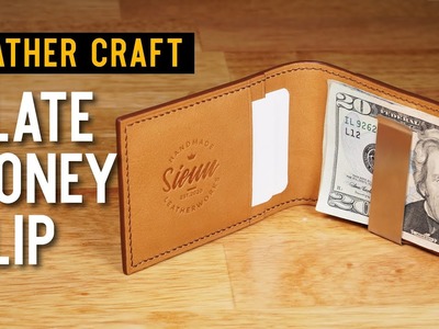 [가죽공예]머니클립만들기 : [leather craft]making a Money Clip