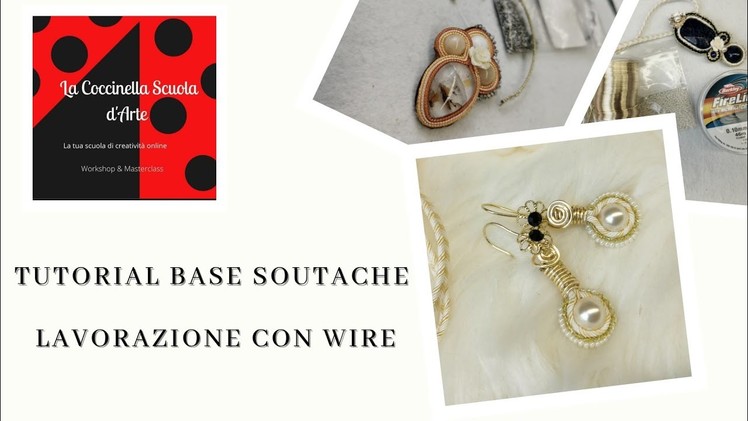 Tutorial Soutache & Wire ASMR| Earrings Soutache and Wire ASMR