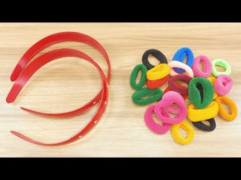 WOW !! SUPERB HOME DECOR WALL HANGING USING HAIR BAND AND DIY THINGS | BEST OUT OF WASTE