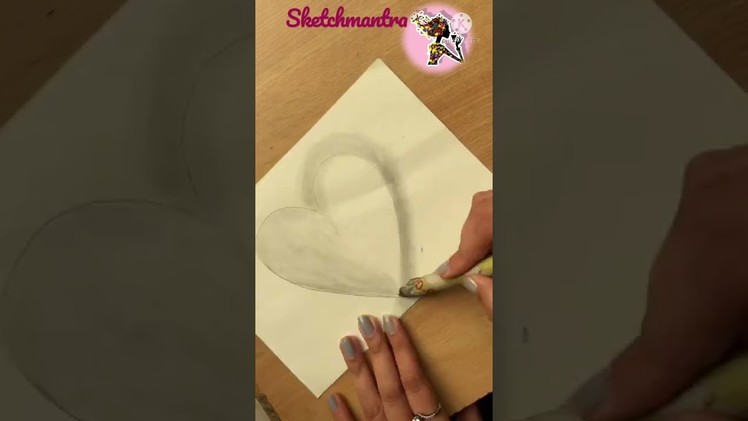 3D Heart❤️ #art #artwork #shorts #youtubeshorts #short #drawing #sketch #artist #artoftheday