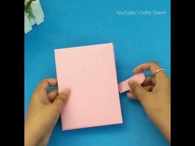 5 minute crafts School hacks. DIY Gummy Bear diary. Paper Craft. Mini notebook #shorts #ytshorts