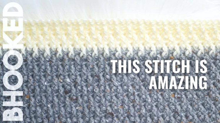 Alpine Stitch Crochet For Beginners!