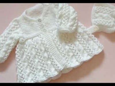 Beautiful and stylish hand knitting baby Cardigan design