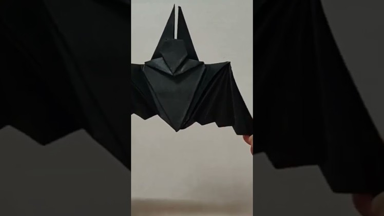 DIY BAT Origami | Halloween Paper BAT | Easy Origami | Art and Craft | 3D Paper BAT