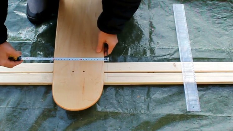 DIY Making a skateboard shelf