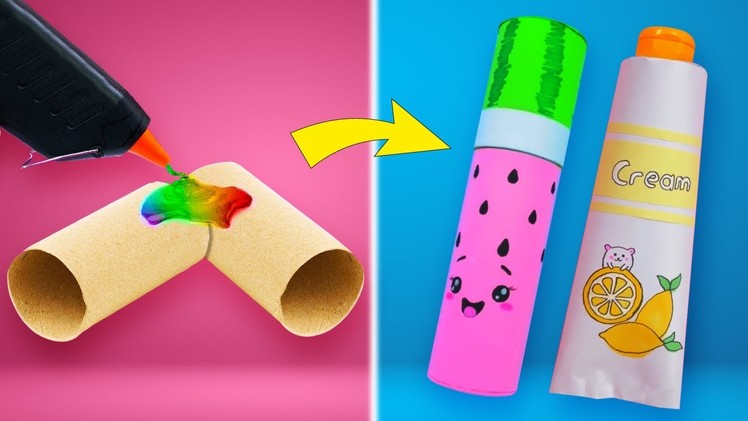 DIY SCHOOL SUPPLIES IDEAS - BACK TO SCHOOL HACKS AND CRAFTS