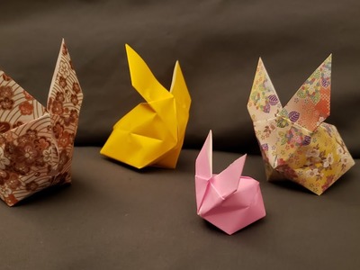 Easy Balloon Bunny - Origami Tutorial!